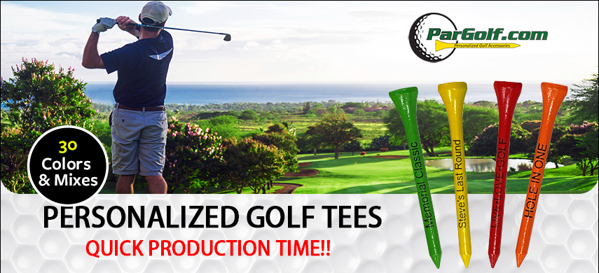 Personalized Golf Tees & Custom Golf Tees