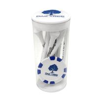 Golf Ball Tees and Poker Chip Clear Tube