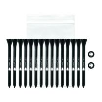 15 Golf Tees 2 Ball Markers in Polybag