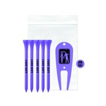 Polybag 5 Tees 1 Ball Marker 1 Divot Tool