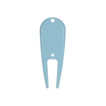 Blank NON Imprinted Items - Plastic Divot Tools: Light Blue