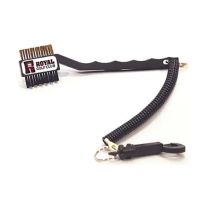 Black Golf Club Brush with Custom Logo