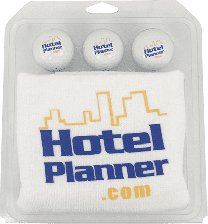 Golf Towel Golf Balls in Clear Pack