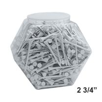 2 3/4" Golf Tees in Clear Display Bowl