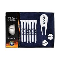 Golf Tournament Ball & Towel Box - Titleist Pro V1