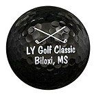 Logo Overruns - Colored Golf Ball