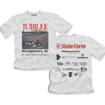 Screen Printed T Shirts White set of 4