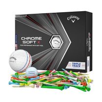 Callaway Chrome Soft X and Golf Tees