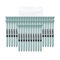 50 Custom Printed Golf Tees in Clear Polybag
