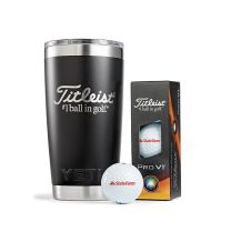 Titleist 3 Ball YETI Tumbler - Black