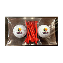 Wisconsin Clear Pillow Pack with Golf Balls & Tees