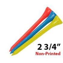 Wood 2 3/4" Golf Tees Non Imprinted