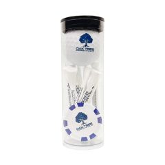 Golf Ball Tees and Poker Chip Clear Tube