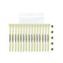 15 Golf Tees 2 Ball Markers in Polybag