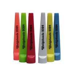 Plastic Colored Wedge Tees in Group
