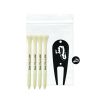 Polybag - 4 Tees 1 Marker 1 Divot Tool