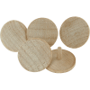 Blank Non Imprinted Items - Wooden Golf Ball Markers (Pack of 100)