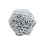 Golf Tees in Clear Display Bowl